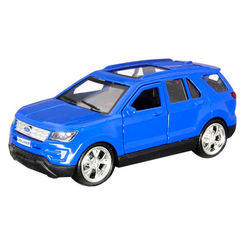Транспорт и спецтехника - Машинка Технопарк Ford Explorer голубая 1:32 (EXPLORER-MIXBl)