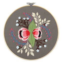 Наборы для творчества - Набор для вышивки гладью Brushme Тихая симметрия (EMBR001)