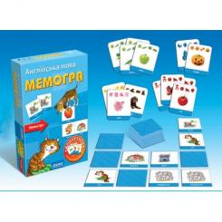 Настольные игры - Мемоигра на английском языке (81060)
