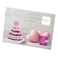 Конструкторы с уникальными деталями - Конструктор BRIXIES Открытка Свадебный торт 81 деталь (220.060) Конструкторы с уникальными деталями - Конструктор BRIXIES Открытка Свадебный торт 81 деталь (220.060)