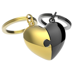 Брелоки - Брелок Metalmorphose Puzzle heart (8000020592971)