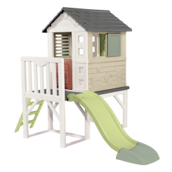 Игровые комплексы, качели, горки - Игровой домик Smoby Life Летний отдых (7600810802)