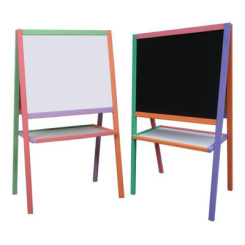 Детская мебель - Мольберт детский двухсторонний магнитный Бертик разноцветный 3в1 65х54х109 (427818368)