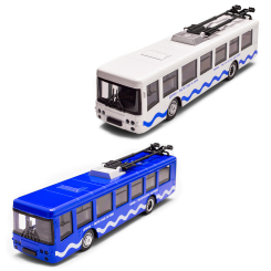 Транспорт і спецтехніка - Автомодель TechnoDrive Міський тролейбус Дніпро в асортименті (KM250424) Транспорт і спецтехніка - Автомодель TechnoDrive Міський тролейбус Дніпро в асортименті (KM250424)