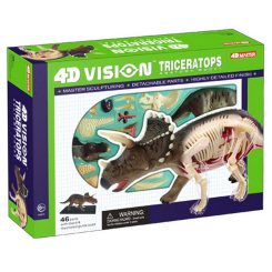 Научные игры, фокусы и опыты - Объемная модель 4D Master Трицератопс (FM-622014)
