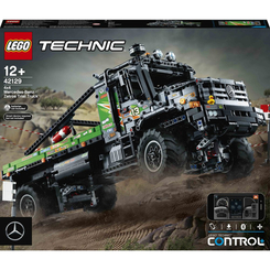 Конструктори LEGO - Конструктор LEGO Technic Повнопривідна вантажівка для випробувань Mercedes-Benz Zetros із керуванням з додатка (42129)