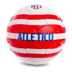 Спортивные активные игры - Мяч футбольный Atletico Madrid FB-0587 Matsa №5 Бело-красный (57240007) (1864608854)