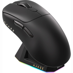 Клавіатура і миші - Мишка Ajazz 3 Mod-Black-3395-8K Charging Dock (AJ179-PRO-B) Клавіатура і миші - Мишка Ajazz 3 Mod-Black-3395-8K Charging Dock (AJ179-PRO-B)
