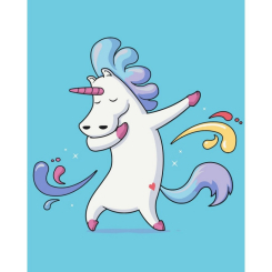 Товары для рисования - Картина по номерам Art Craft Крутая единорожка 40х50 см (16125-AC)