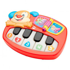 Развивающие игрушки - Музыкальный инструмент пианино Умного щенка Fisher-Price На русском (DLK15)