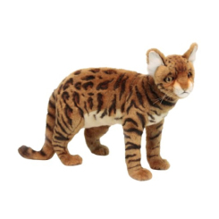 Мягкие животные - Мягкая игрушка Hansa Бенгальский коричневый кот 45 см (4806021963548)
