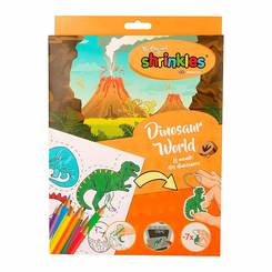 Набори для творчості - Ігровий набір Динозаври Shrinkles (WZ001) Набори для творчості - Ігровий набір Динозаври Shrinkles (WZ001)