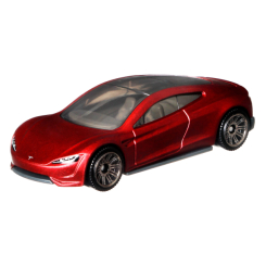 Транспорт і спецтехніка - Автомодель Matchbox Шедеври автопрому Франції Tesla Roadster (HBL02/HFH68)