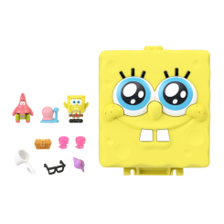 Фигурки персонажей - Игровой набор Polly Pocket Sponge Bob Square Pants с микрофигурками (JKC84) Фигурки персонажей - Игровой набор Polly Pocket Sponge Bob Square Pants с микрофигурками (JKC84)