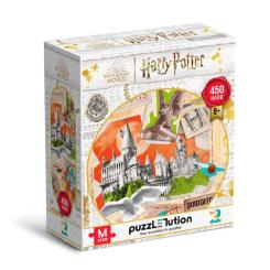 Пазлы - Пазл Dodo Hard-M Harry Potter Школа Хогвартс и поле для Квиддича 450 элементов (200503)