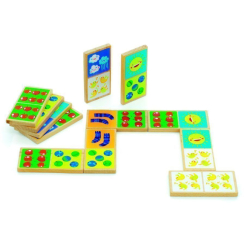 Настільні ігри - Доміно Світ дерев'яних іграшок Рахунок (Д395)