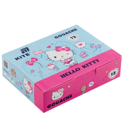 Канцтовары - Краски гуашь Kite Hello Kitty 12 цветов (HK25-063)
