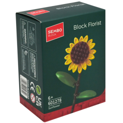 Конструкторы с уникальными деталями - Конструктор Sembo Block Florist Подсолнечник 97 деталей (601278)