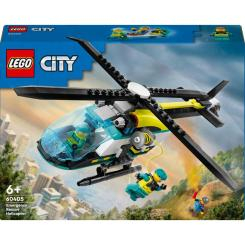 Конструктори LEGO - Конструктор LEGO City Гелікоптер аварійно-рятувальної служби (60405)