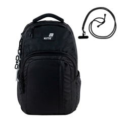 Рюкзаки и сумки - Рюкзак Kite Education teens Черный (K25-2578L-1)