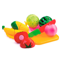 Дитячі кухні та побутова техніка - Набір іграшок BeBeLino Фрукти та овочі (58079)