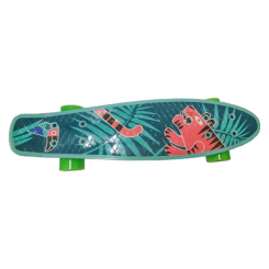 Скейтборди - Дитяча дошка для катання з малюнком GO Travel 56 см (LS-P2206)
