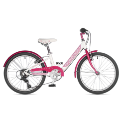 Велосипеды - Велосипед Author Melody 20 бело-розовый (2023018)