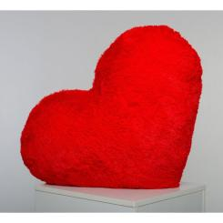 Подушки - Плюшевая игрушка Mister Medved Подушка-сердце Красная 75 см (024)