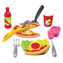 Детские кухни и бытовая техника - Игровой набор Ecoiffier 100% Chef Кейс с пиццей (002589)