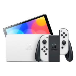 Товары для геймеров - Игровая консоль Nintendo Switch Oled белая (45496453435)