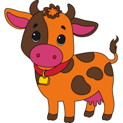 Товары для рисования - Раскраска Art Craft Веселая коровка (15105-AC)