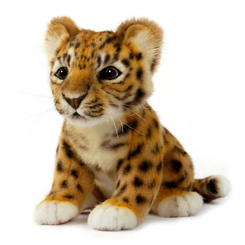 Мягкие животные - Мягкая игрушка Hansa Малыш амурского леопарда 25 см (7297)