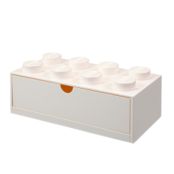 Канцтовары - Настольный органайзер LEGO Lifestyle Кирпич 8 белый (40211735)