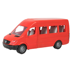 Міська техніка - Автомобіль Тигрес Mercedes-Benz Sprinter пасажирський червоний (39656)