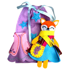 Набори для творчості - Набір для творчості Apli Krapli Зший сам іграшку Одяг та аксесуари Лисичка (4820198701307) Набори для творчості - Набір для творчості Apli Krapli Зший сам іграшку Одяг та аксесуари Лисичка (4820198701307)