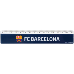 Канцтовари - Лінійка Kite FC Barcelona пластикова 15 см (BC25-090)
