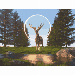 Товары для рисования - Картина по номерам Art Craft Поводырь к сиянию 40 х 50 см (11636-AC)