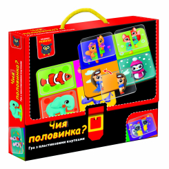 Обучающие игрушки - Обучающая игра Vladi Toys Чья половинка? (VT1302-30)