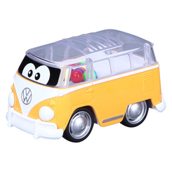 Машинки для малюків - Машинка Bb junior Volkswagen Samba Poppin bus жовта (16-85109/16-85109 yellow)