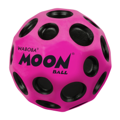 Спортивні активні ігри - М'яч-стрибун Waboba Moon ball Galaxy рожевий з чорним (321C99_A/1)