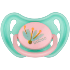 Пустышки и ниблеры - Пустышка Baboo Flora зеленая (5-515)