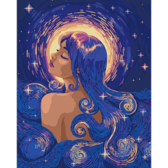 Товари для малювання - Картина за номерами Art Craft Нічна ніжність 40 х 50 см (10146-AC) Товари для малювання - Картина за номерами Art Craft Нічна ніжність 40 х 50 см (10146-AC)