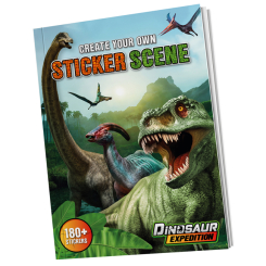 Набори для творчості - Стікербук Moxy Dinosaur expedition (961027)