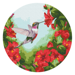 Товари для малювання - Картина за номерами Brushme Колібрі (RC00012M)