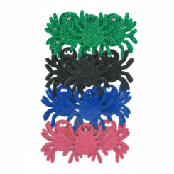 Аксесуари для свят - Наліпки Apli Krapli Павуки з блискітками (2252539626017)