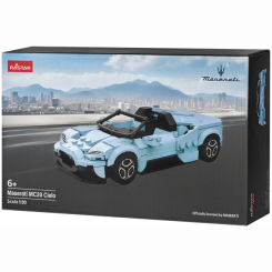 Конструкторы с уникальными деталями - Конструктор Rastar Maserati MC20 1:30 Синий (454.01.35)