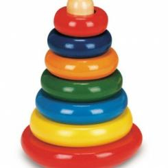 Розвивальні іграшки - Пірамідка Bino 3 в 1 (81034)