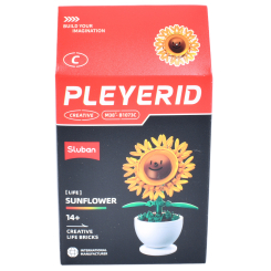 Конструкторы с уникальными деталями - Конструктор Sluban Фигурка в горшке Подсолнечник (M38-B1073/3) Конструкторы с уникальными деталями - Конструктор Sluban Фигурка в горшке Подсолнечник (M38-B1073/3)