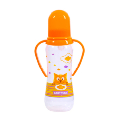 Товары по уходу - Бутылочка для кормления Baby Team Оранжевая (1411/2) Товары по уходу - Бутылочка для кормления Baby Team Оранжевая (1411/2)