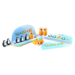 Навчальні іграшки - Навчальна гра DJECO Рахуй з пінгвінами (DJ01612)
